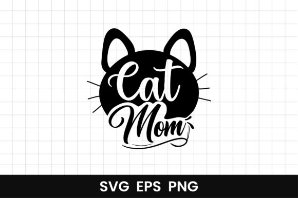 Cat Mom SVG Cut File: A Designer's Review for Embroidery