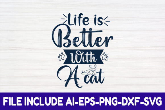 Cat SVG Design: Life Better with a Cat Review