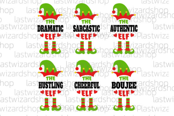 Elf Squad SVG: A Designer's Take on Dramatic Holiday Stitching