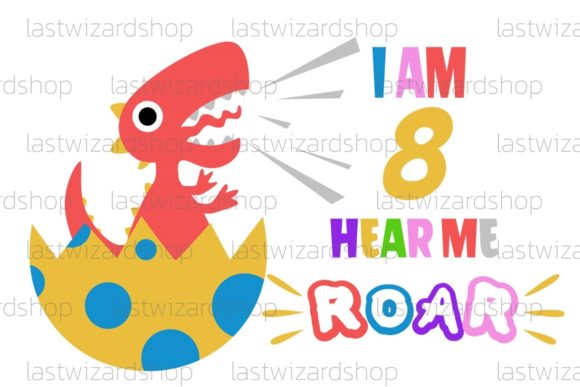 I Am Eighth Hear Me Rawr SVG: A Designer’s Review