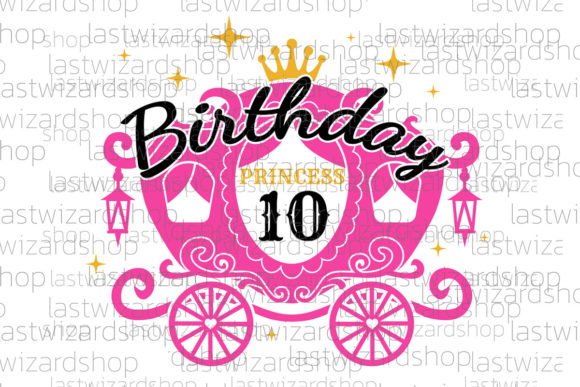 Review: Birthday Princess SVG for 10th Year Embroidery