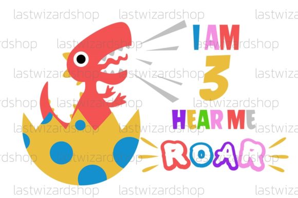 Review: I Am Third Hear Me Rawr Svg, Dinosaur
