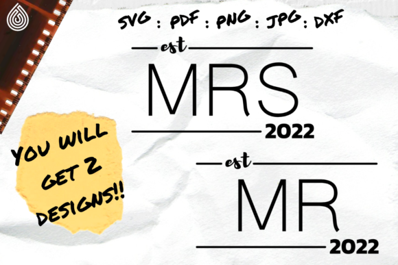 Review: Mr and Mrs Svg, Hubby and Wifey 2022 for Embroidery