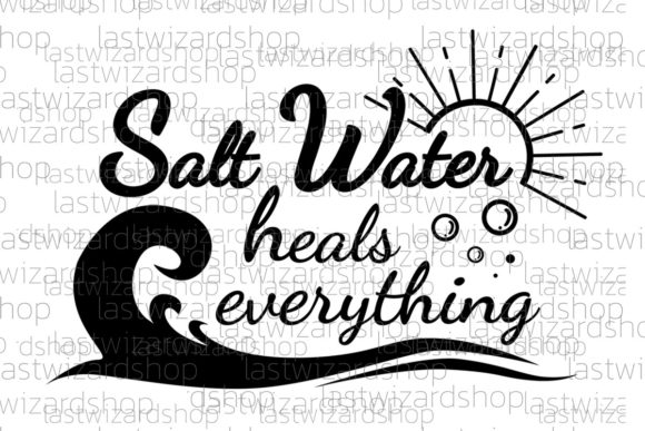 Review: Salt Water Heals Everything Embroidery Design