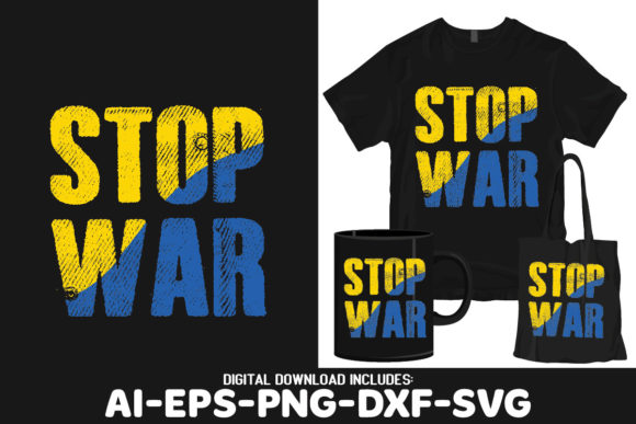 Review: Stop War Support Ukraine Design SVG PNG for Embroidery