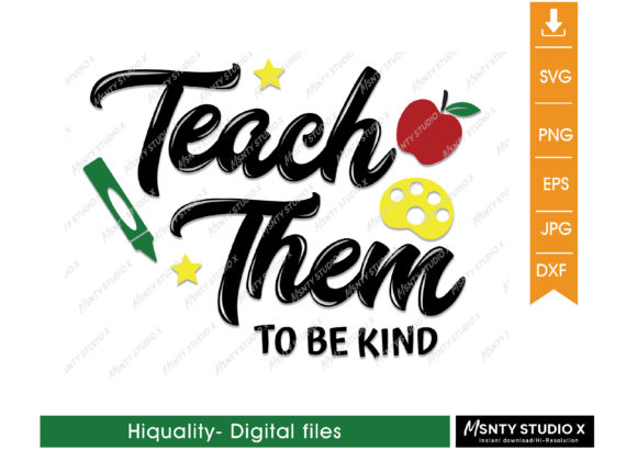 Review: Teach Them to Be Kind SVG for Teacher Projects