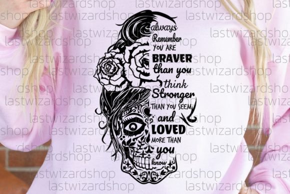 Review: You Are Braver Than You Think SVG for Embroidery