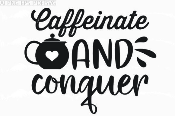 Reviewing Caffeinate and Conquer SVG for Embroidery