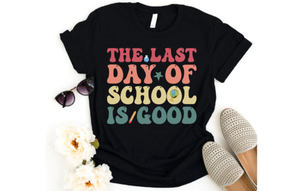 Reviewing The Last Day of School Svg Tshirt Design