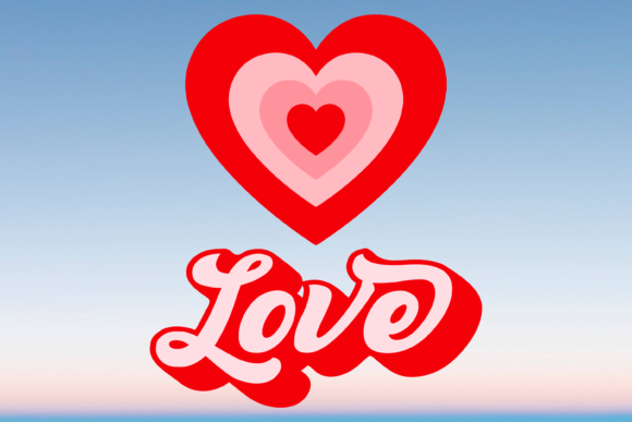 Reviewing the Retro 70s Love Hearts SVG for Embroidery
