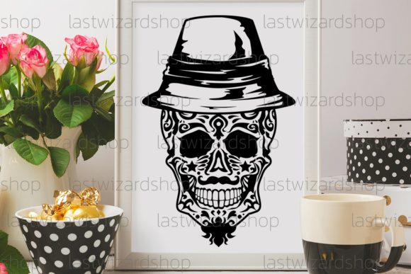 Sugar Skull and Gentleman Skull SVG Review for Embroidery